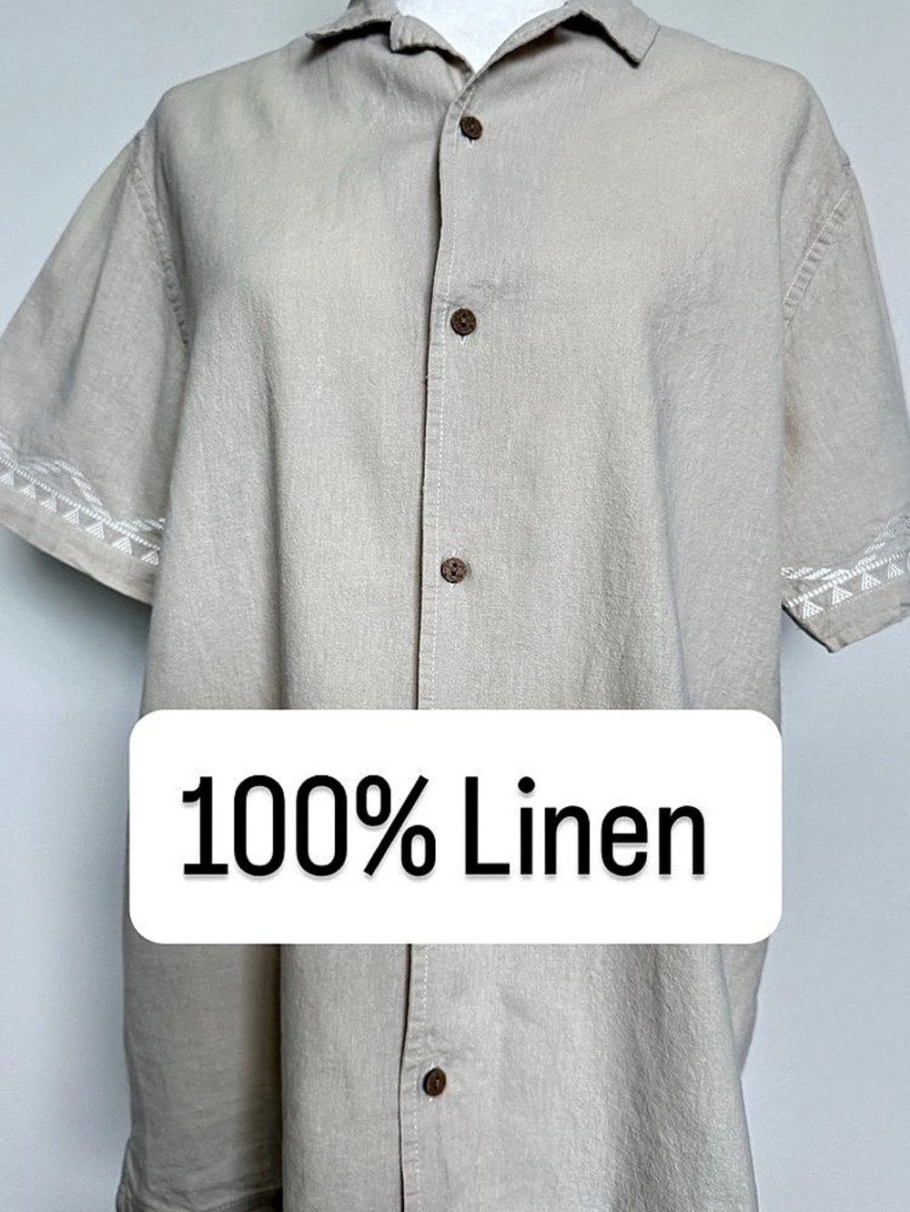 Folk 100% Linen Short Sleeve Shirt